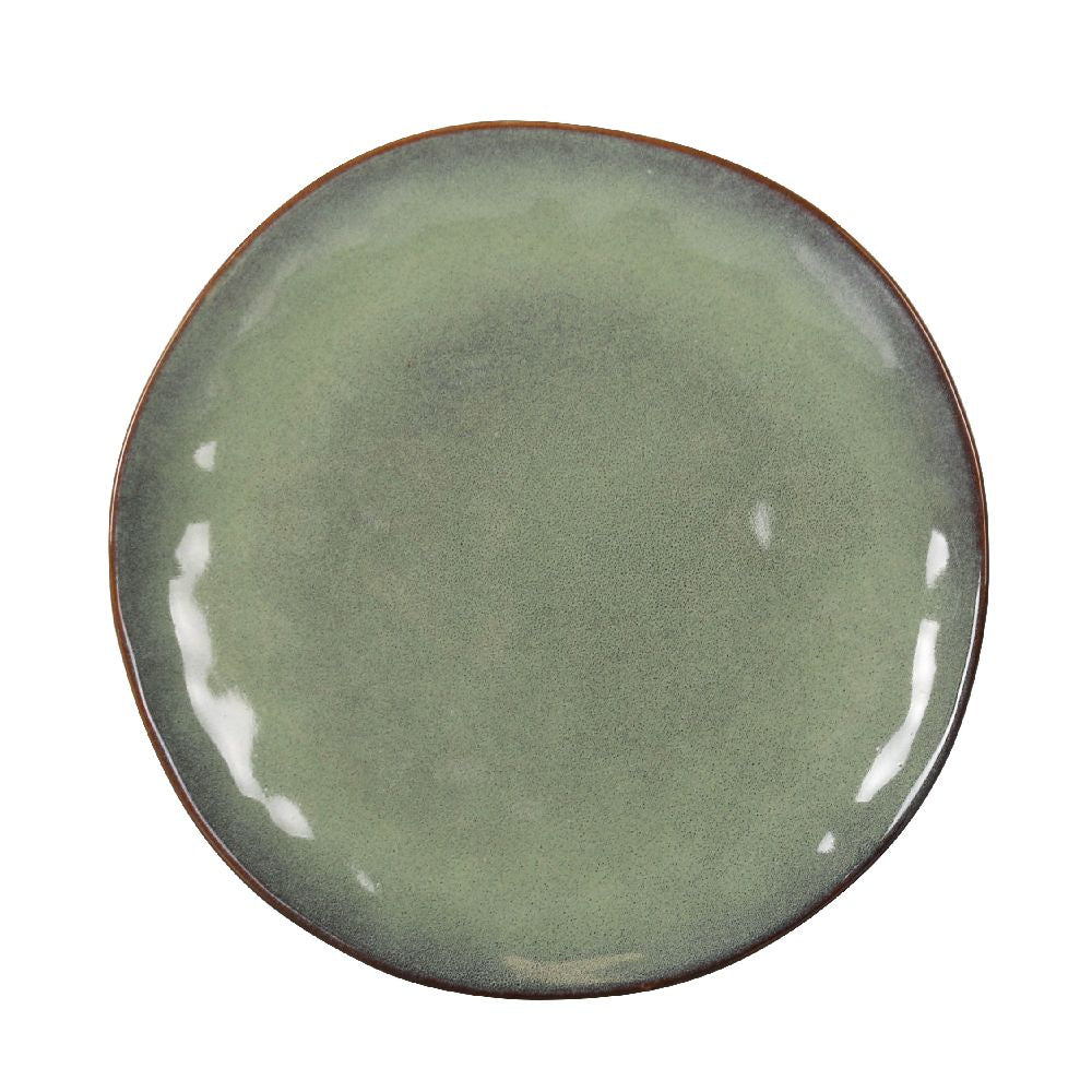 Farfurie principală LA MEDITERRANEA Macarella Green, 27 cm, porțelan