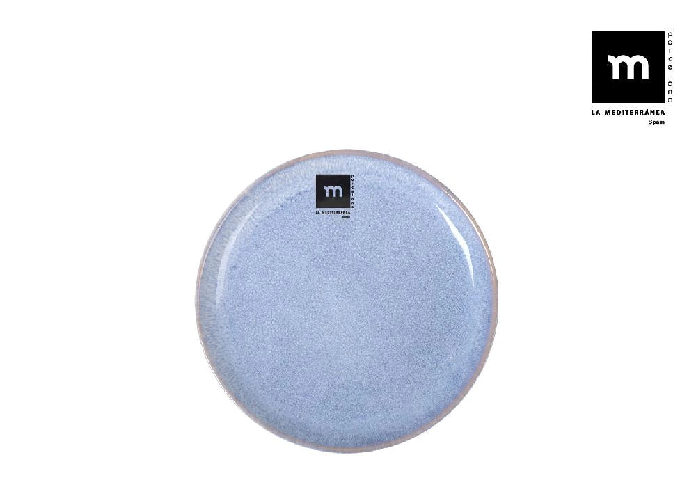 Farfurie pentru desert LA MEDITERRANEA Macarella Blue, 16 cm, portelan