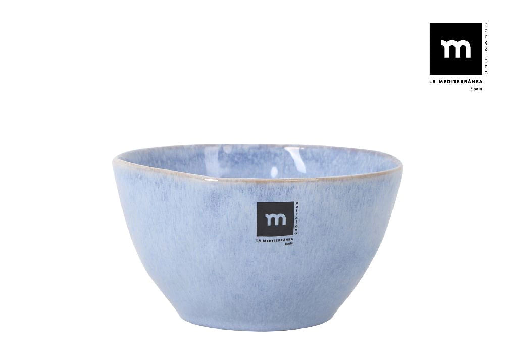 Bol LA MEDITERRANEA Macarella Blue, 15x8 cm, portelan