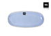 Farfurie ovala LA MEDITERRANEA Macarella Blue, Portelan