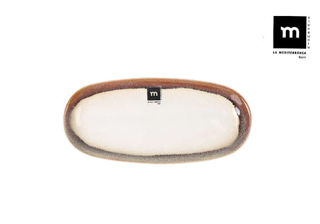 Platoul oval LA MEDITERRANEA Fustam, Porțelan