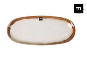 Platoul oval LA MEDITERRANEA Fustam, Porțelan