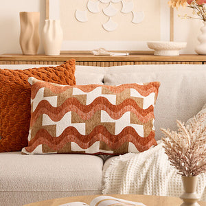 Pernă decorativă Atmosphera Jacquard Chenille, 38x58 cm