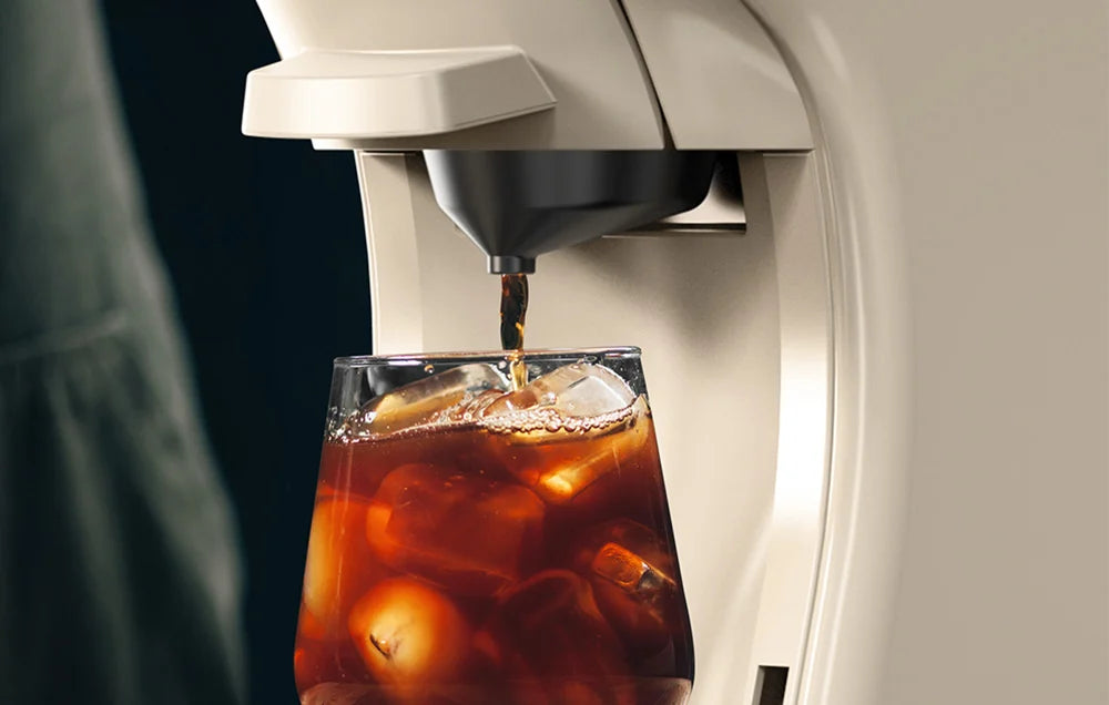 Espressor universal 5 în 1 HiBREW H1B, 20 bar, 1450 W, 210 ml, Compatibil cu capsule Nespresso, Dolce Gusto, KCup, capsule ESE și cafea măcinată, Cremă