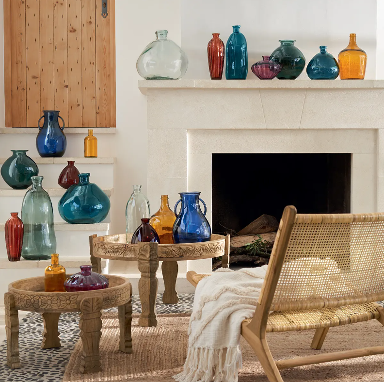 Vază Atmosphere Candy, Sticlă, 14 cm