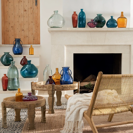 Vază Atmosphere Candy, Sticlă, 14 cm