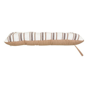 Възглавница за стол atmosphera Groove, Райе, Бежов, 38×38 cm