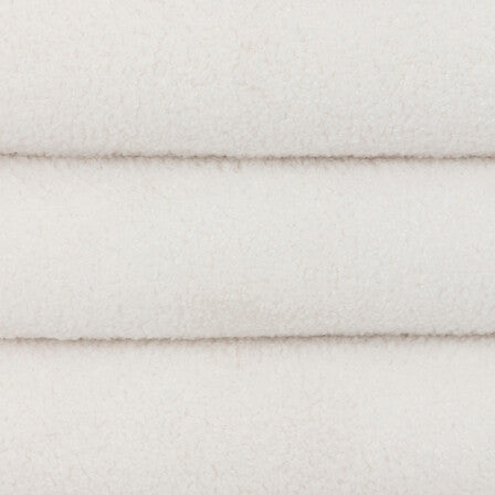 Pouf Depozitare Atmosphera Giulia, Boucle, Alb