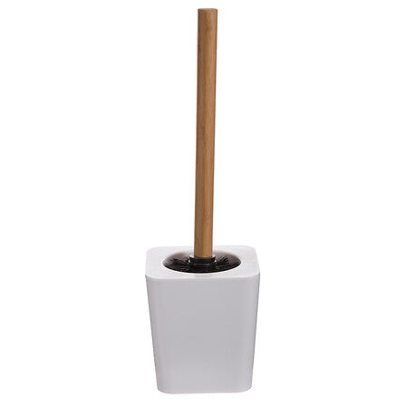 Четка за тоалетна 5five Natureo, Полистирен, Бяла