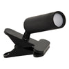 LED лампа с щипка SMART_SYSTEM, USB зареждане, 20 cm, Черна