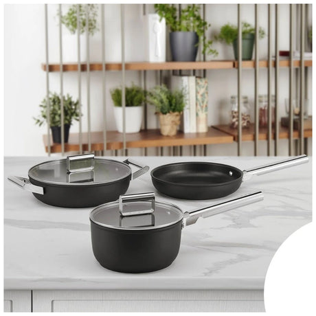 Tigaie Smeg CKFF2401BLM, Volum 1,9 l., Diametru 24 cm, Negru