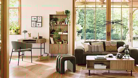 Canapea cu trei locuri Atmosphere Palma, 212x97x76 cm