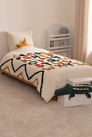 Lenjerie de pat reversibilă pentru copii Atmosphera Oasis, 140x200 cm, bumbac