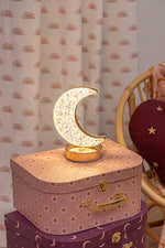 Lampă de noapte pentru copii cu baterii Atmosphera Bella, 14x20 cm