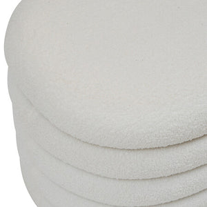 Bancă de depozitare Atmosphera Giulia, Boucle, Alb