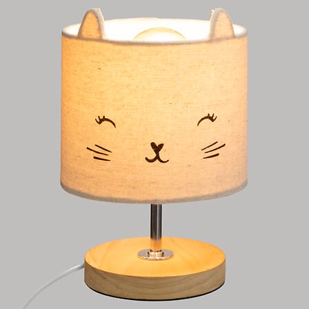 Lampă de noapte pentru copii Atmosphera Cat, 21 cm