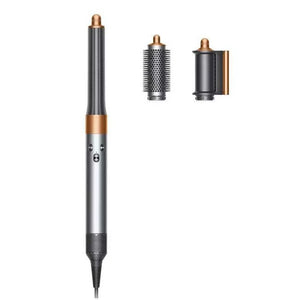 Uscător de păr Dyson HS05 Airwrap Origin, 3 niveluri de viteză, 3 niveluri de temperatură, nichel/cupru