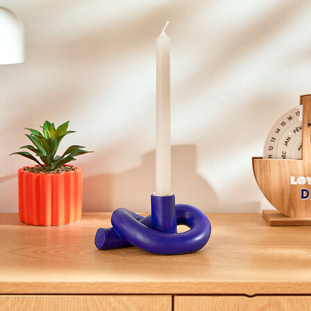 Sfeșnic Atmosphera Flow, Ceramică, Asortate, 8 cm