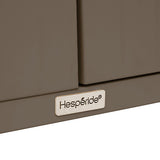Trolley Ironia extendable steel wood effect and coffee