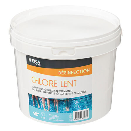 Таблетки с бавноосвобождаващ хлор Neka, 250 г, Буркан 3 кг — изображение 1