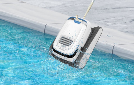 Robot de curățare a piscinei wireless AirRobo PC10, 3 motoare, 131 W, alb