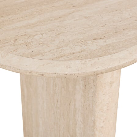 Birou Atmosphera Anaya, MDF, efect travertin, 120x60x75 cm