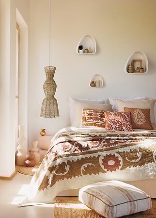 Рафт за стена atmosphera Sien, MDF, 3 бр