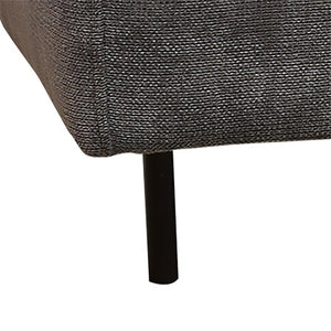 Canapea extensibilă cu trei locuri Atmosphera Maple, Gri, 192x98x87 cm