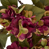 Buchet decorativ hortensii atmosphera Fria, Asortate, 53 cm