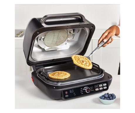 Grătar electric NINJA Foodi AG651EU, Funcție de friteuză cu aer cald, 2460W, 3.78l, Negru