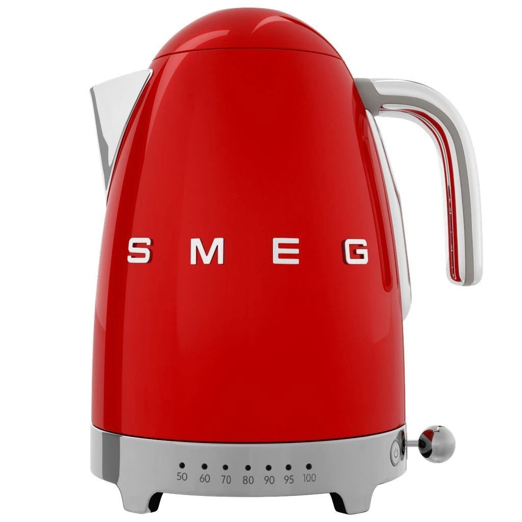 Fierbător electric Smeg KLF04RDEU, 2400W, 1,7 l, Roșu