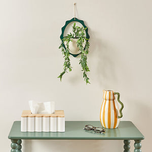 Plantă artificială Atmosphera Chéri suspendată, 40 cm, diverse specii