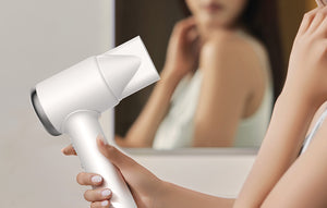 Uscător de păr Deerma DEM-CF50W, 1400W, Aer 70 m/s, Ioni negativi, 11 moduri, Alb