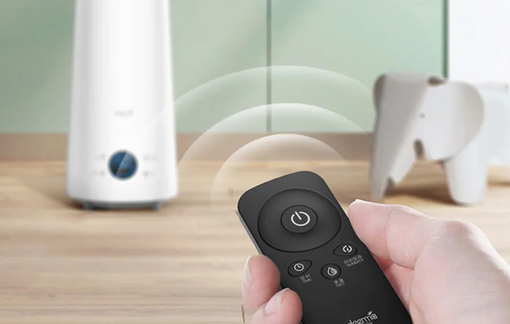 Umidificator de aer cu ultrasunete Deerma LD220, 25W, 4L, Telecomandă, Funcționare silențioasă, Alb