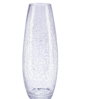 Vază Atmosphera curbată, sticlă, 40 cm