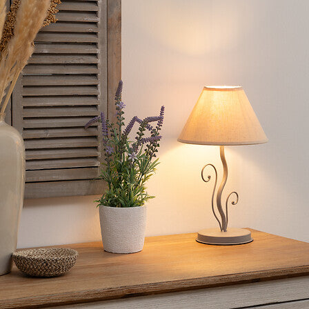 Lampă de masă Atmosphera Flores, 35 cm, diverse culori