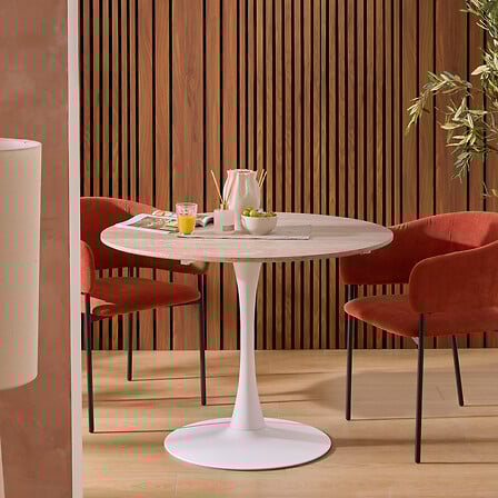 Masă de dining Atmosphera Elias, MDF, 100x76 cm