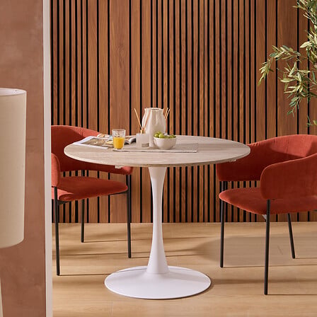 Masă de dining Atmosphera Elias, MDF, 100x76 cm