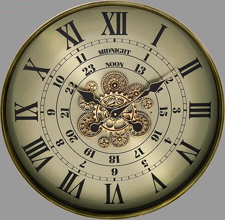 Стенен часовник atmosphera Michel, Метал, Ø60 cm