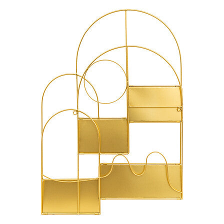 Raft de perete Atmosphere Tina, Metal, 60x50 cm