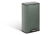 Кош за боклук с педал 5five Delta, Метал, 30L, Зелен