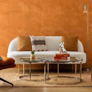 Canapea cu două locuri Atmosphere Insi, Boucle, 172x75x72 cm