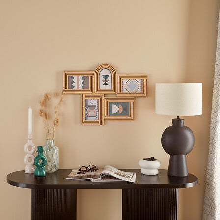 Sfeșnic atmosferă Mala, ceramică, 25 cm, 2 buc.