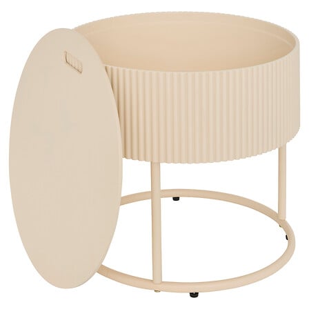 Masă de cafea Atmosphera Juna, bej, 45 cm