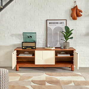 Comodă TV Atmosphera Jilani, 2 uși și 1 sertar, 140x40x50 cm, MDF