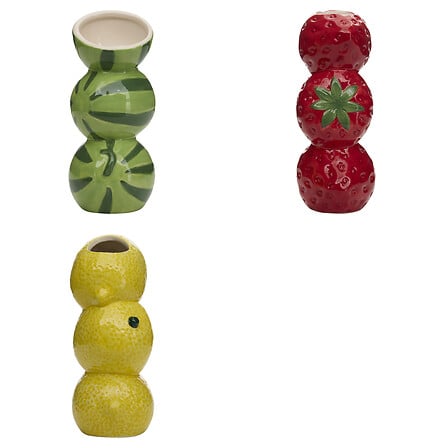 Vază decorativă Atmosphera Kian, H.37cm, Coral