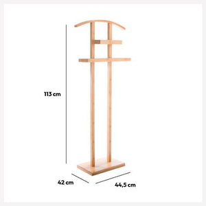 Стойка за дрехи 5five Cosy, бамбук, 113 cm