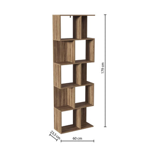 Етажерка с две рафтове 5five Novia, Бежова, 179 cm