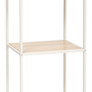 Етажерка 5five Curvy, 4 нива, Бежова, 169.5 cm