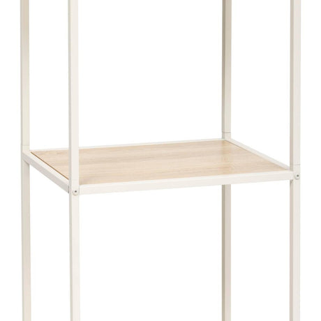 Етажерка 5five Curvy, 4 нива, Бежова, 169.5 cm